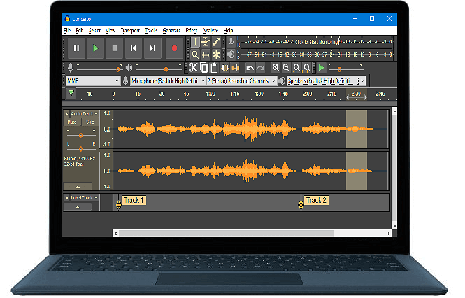 Audacity recordings recovery.