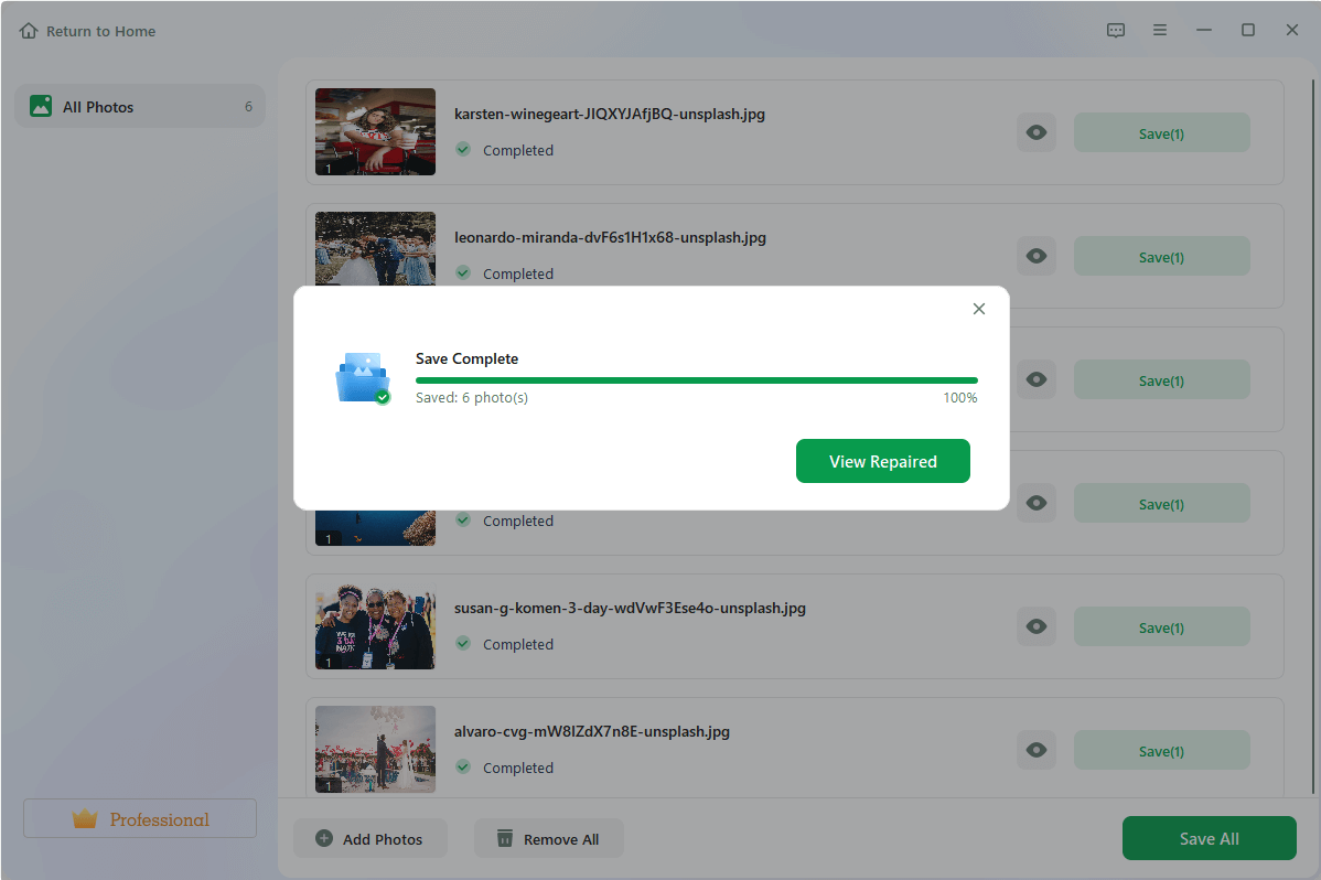 Pratonton dan Simpan Video Dibaiki
